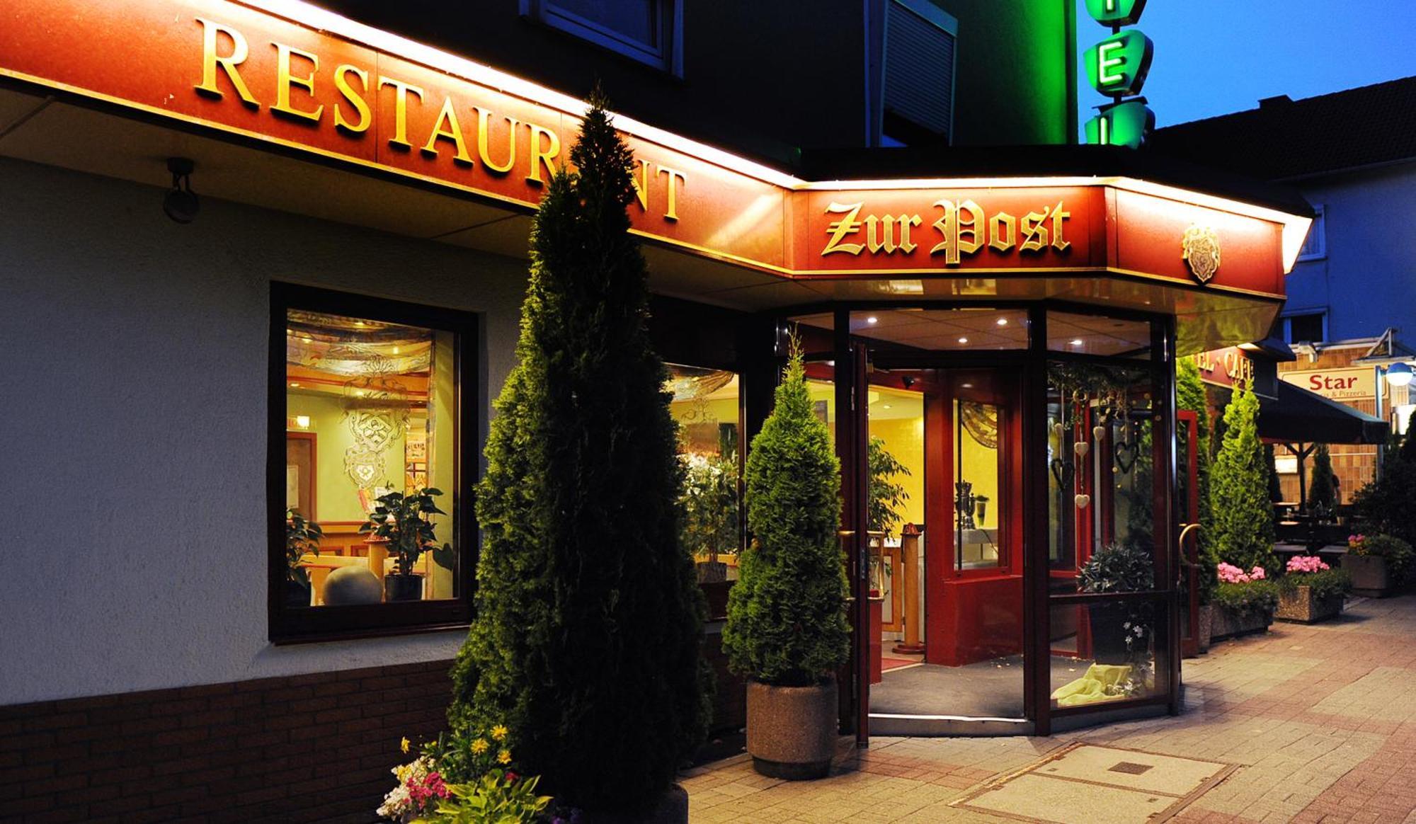 Hotel Restaurant Zur Post Lohfelden Eksteriør bilde